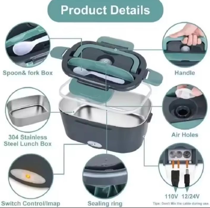 Lancheira 12v carro/casa