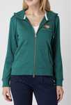 Bluza rozpinana z wyhaftowanym logo, Gant, kolor Butelkowy