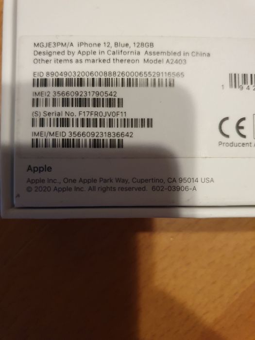 iPhone 12  128 GB Blue