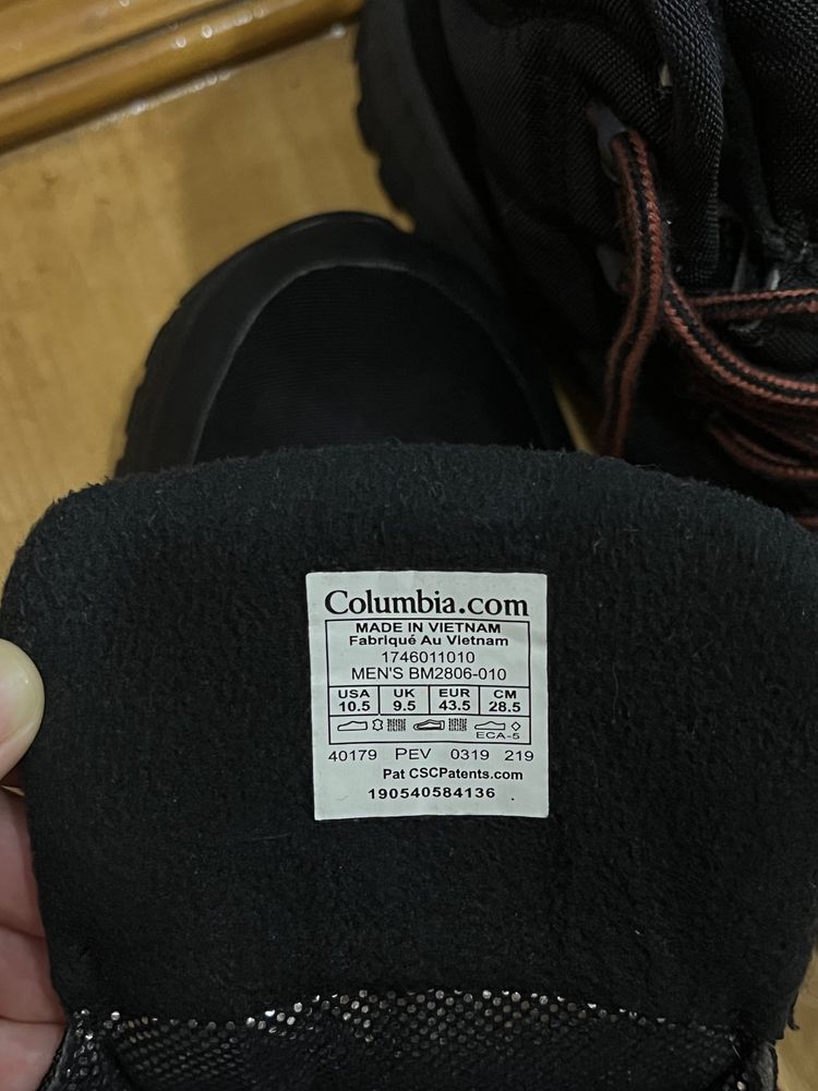 Продам ботинки columbia