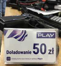 Play 50 Doładowanie Zdrapka kod