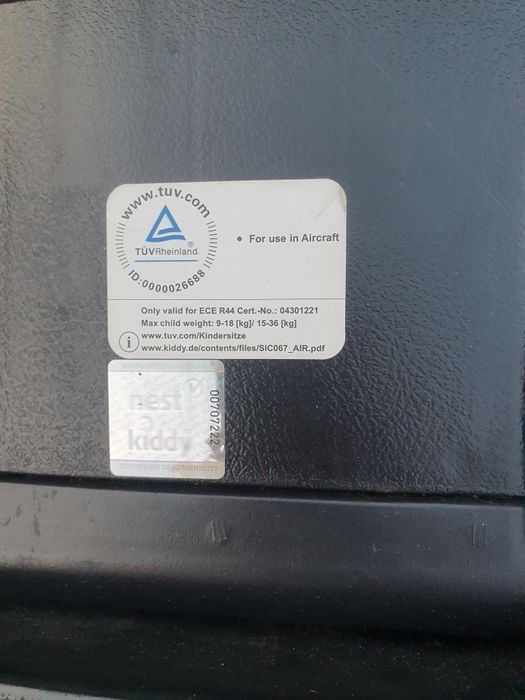 Sprzedam fotelik dziecięcy samochodowy kiddy