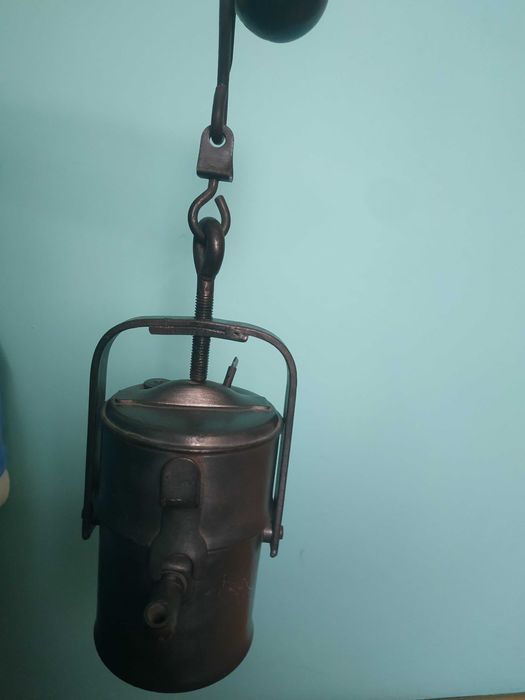 Lampa górnicza - karbitowa