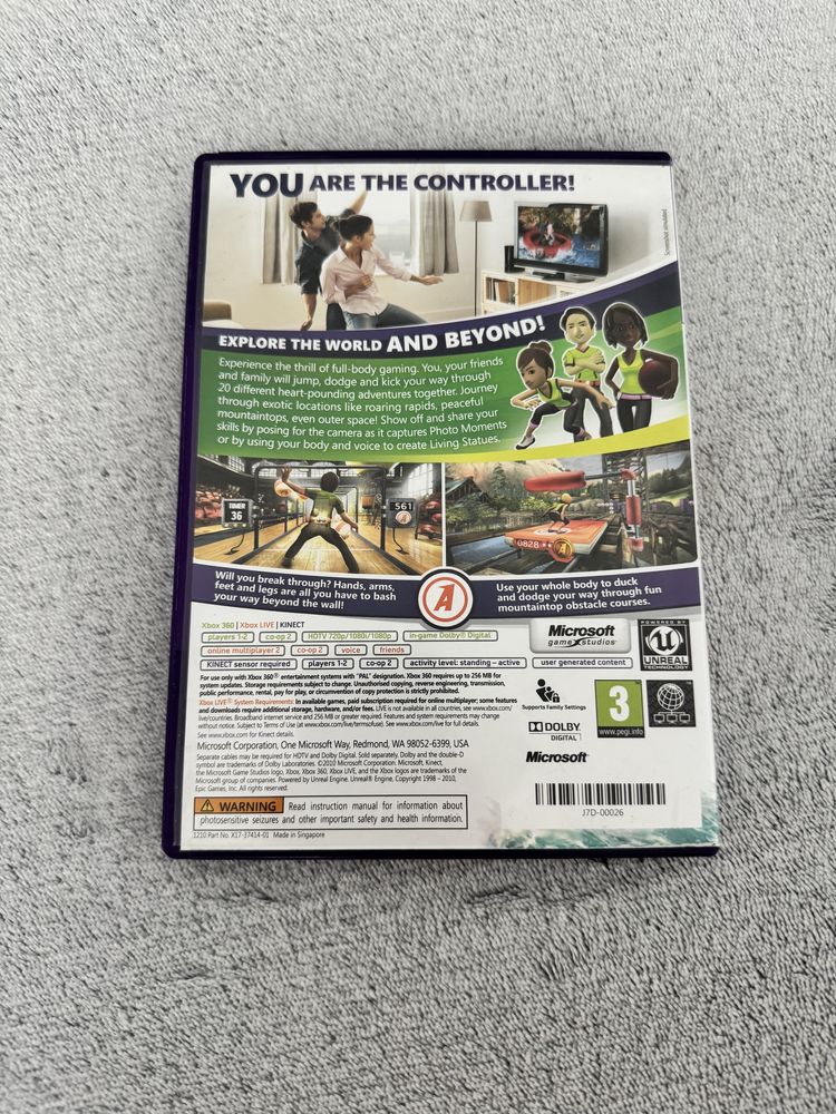 Kinect Adventures XBOX 360 Gra Używana