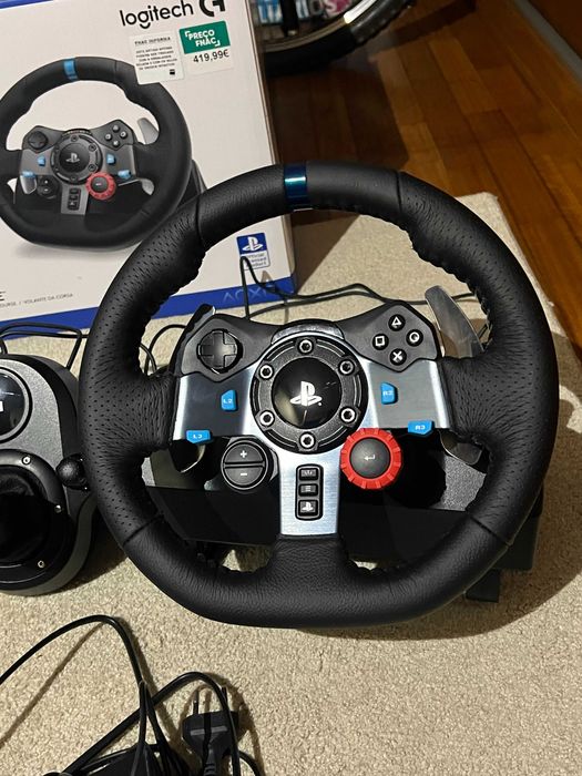 Logitech G29(Volante e pedais) + Shifter - Como Novo
