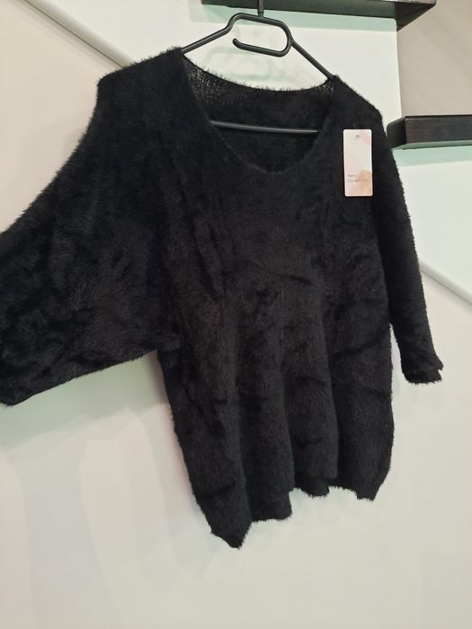 Super wysokogatunkowa bluzka alpaka New Collection jakość premium