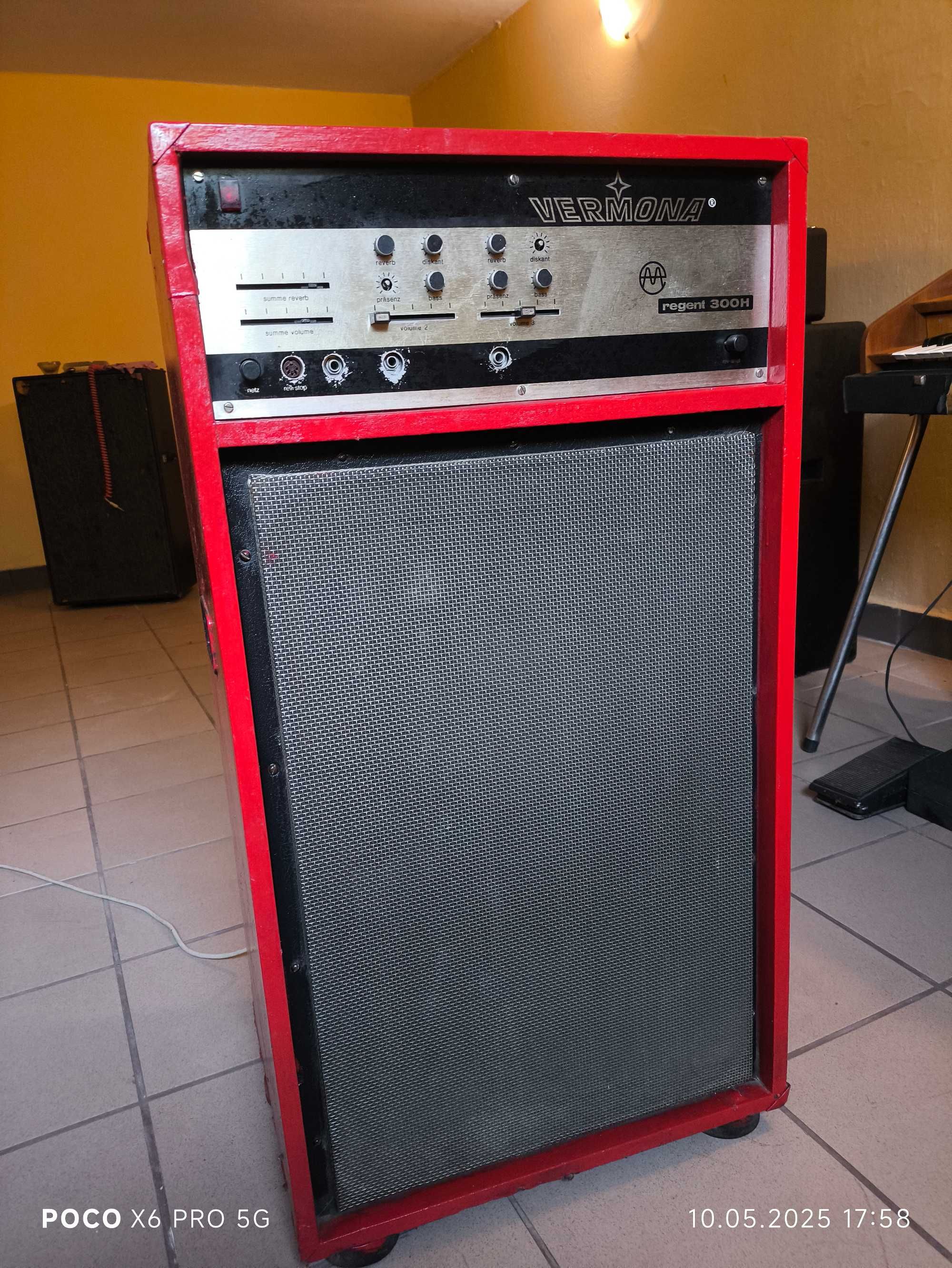 Sprzedam wzmacniacz- kolumnę VERMONA REGENT 300H
