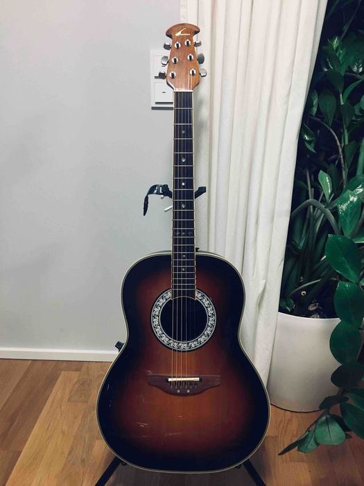 Ovation 1512 Ultra эл/акустика Korea 1979 ИДЕАЛЬНАЯ +чехол Road Runner