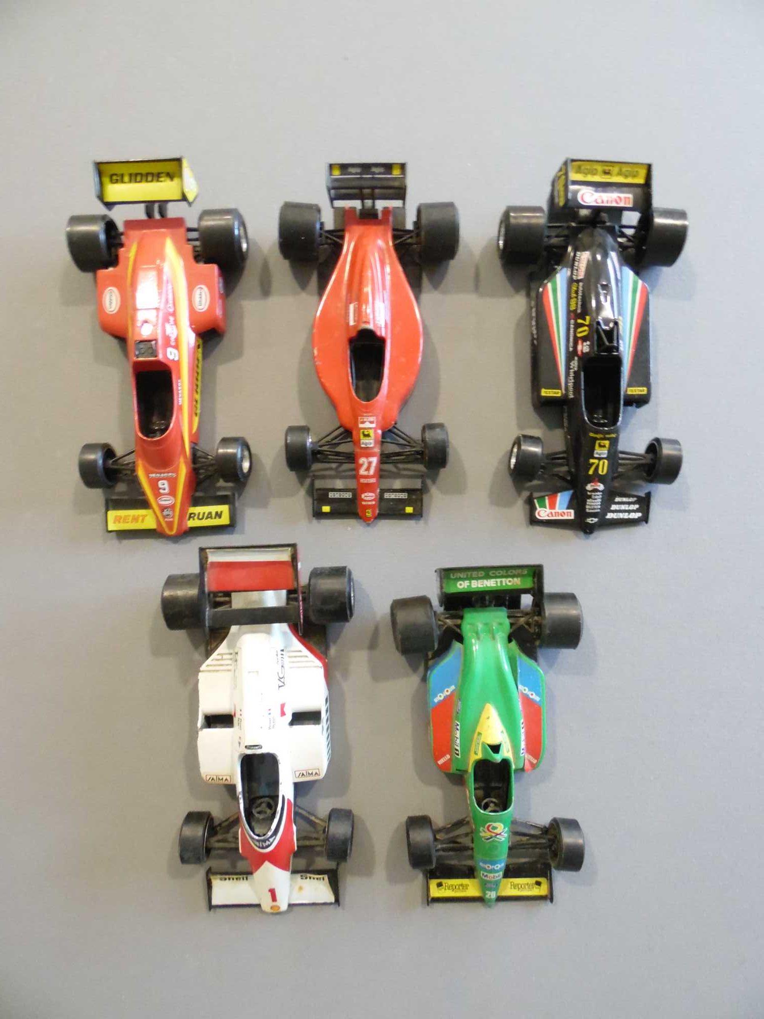 Lote Miniaturas Formula 1/24 Burago