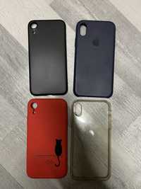 Чехлы на iPhone XR 4шт за 450грн