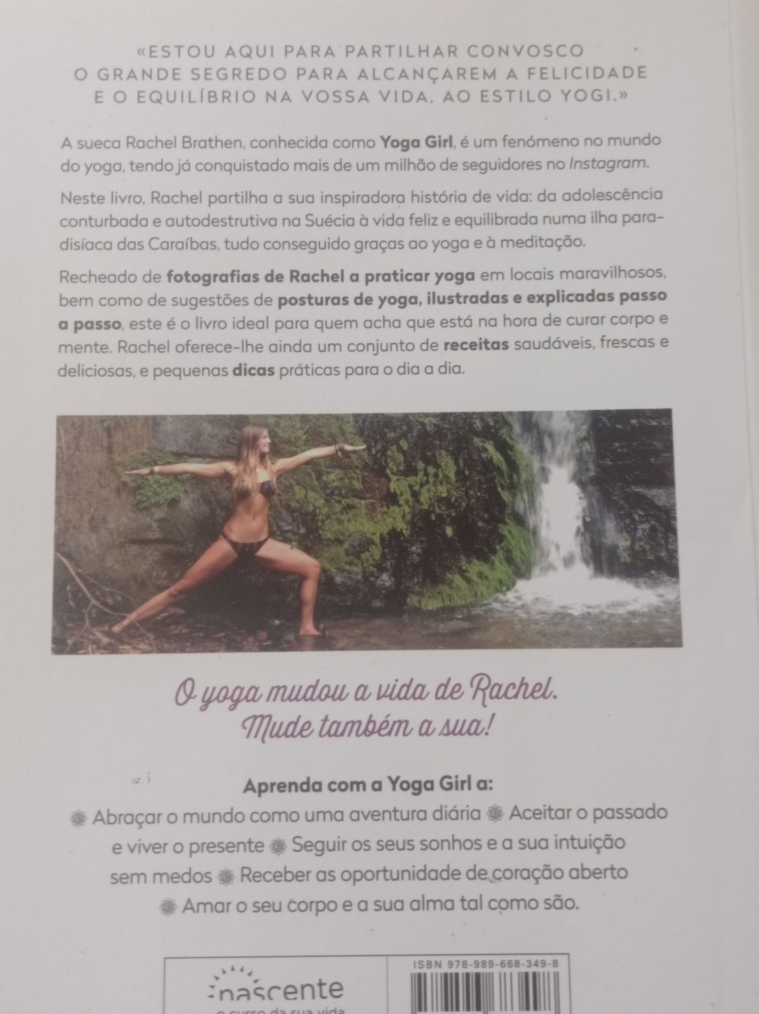Livro Yoga Girl de Rachel Brathen