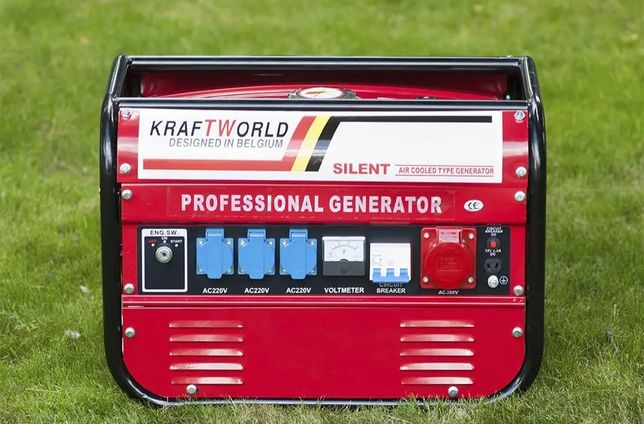 Бензиновый генератор KraftWorld | 4.1кв