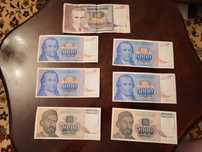 Jugosławia Banknoty