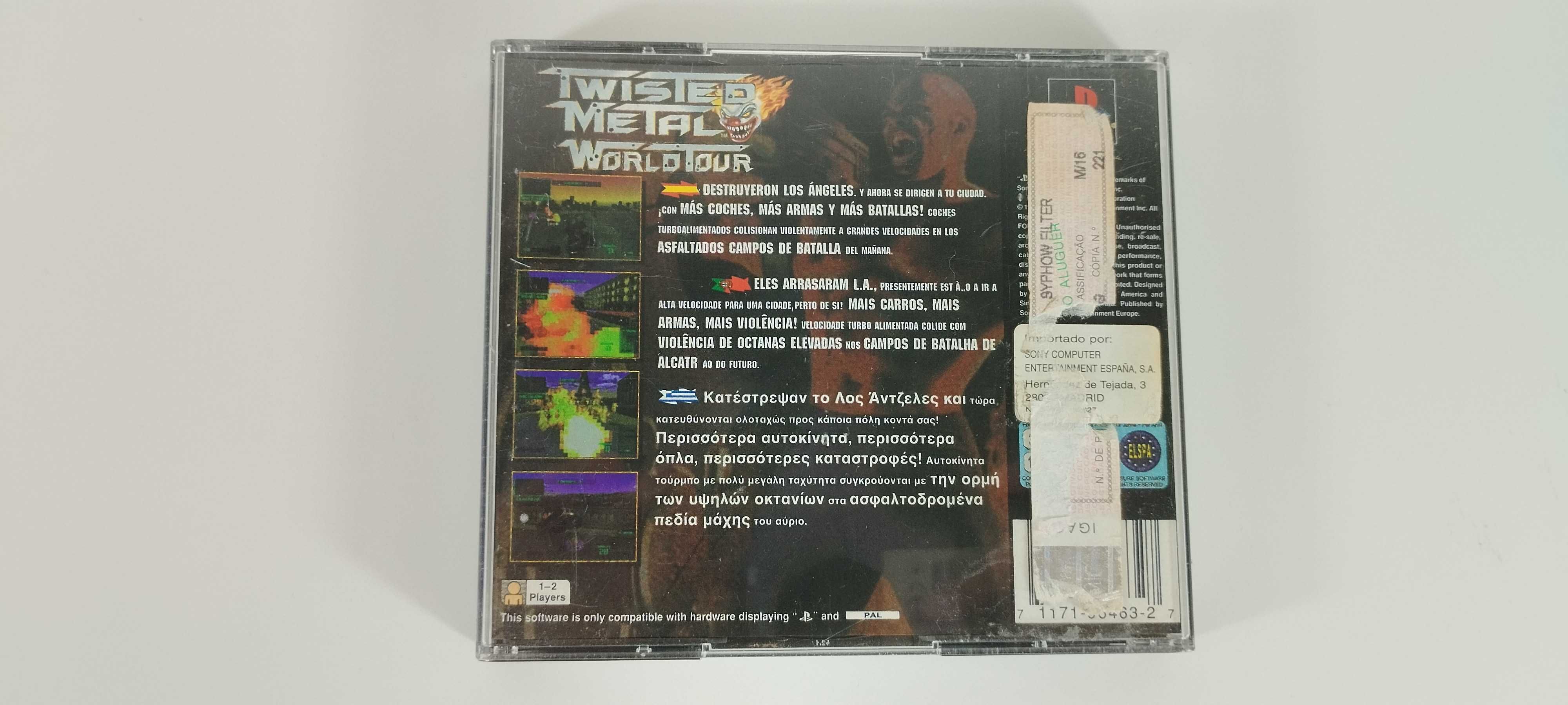 Twisted Metal: World Tour - Playstation 1 PS1