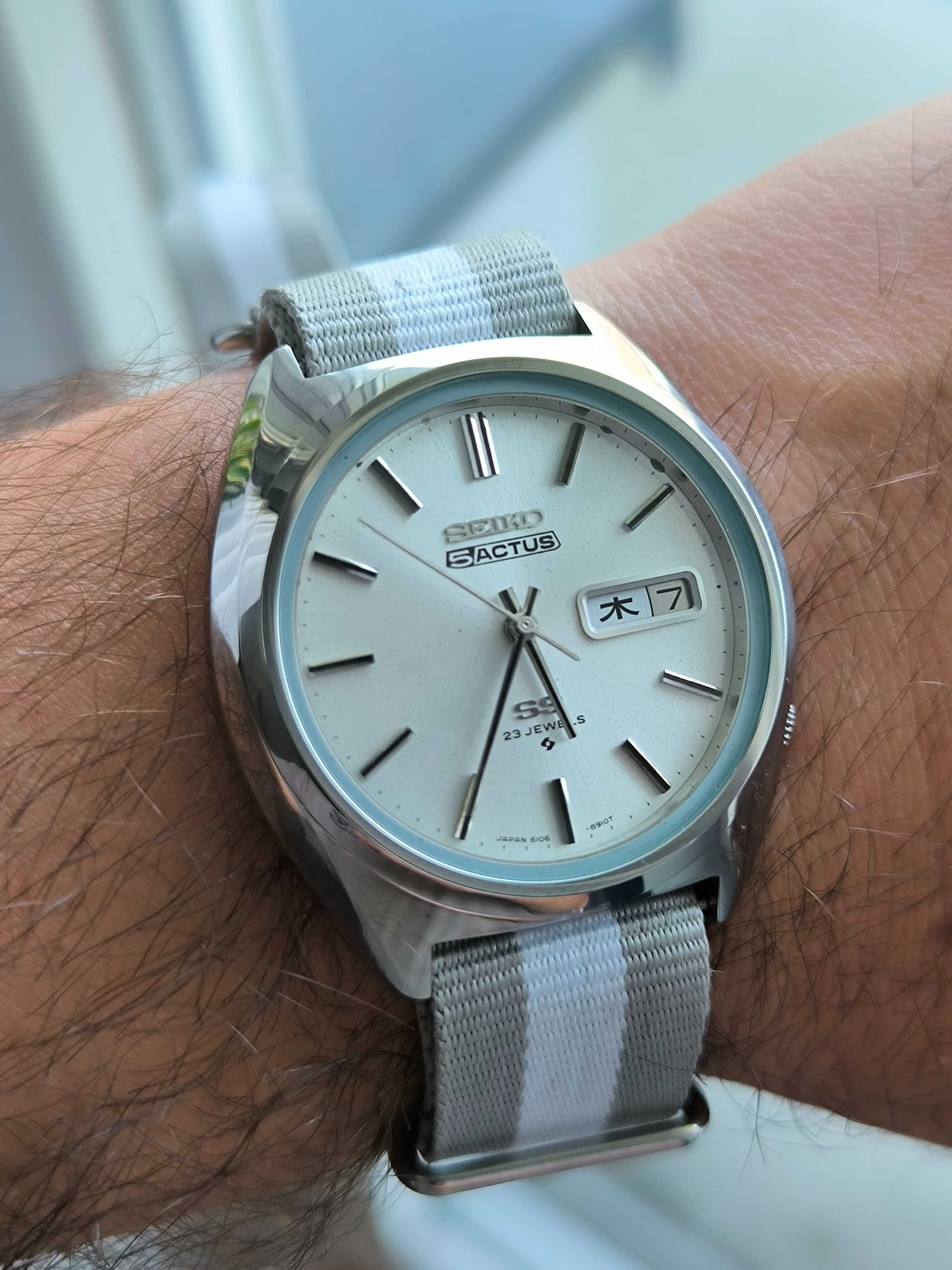 Seiko 5 Actus Automatic Vintage styczeń 1975 jak nowy