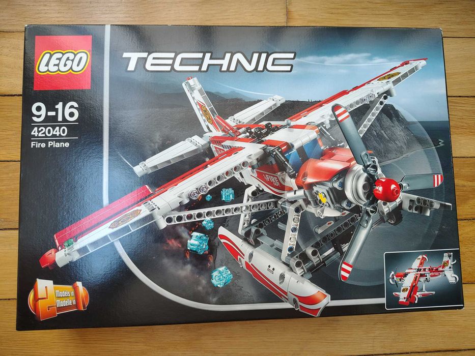 LEGO Technic 42040 Fire Plane | Novo | Caixa Selada | Raro