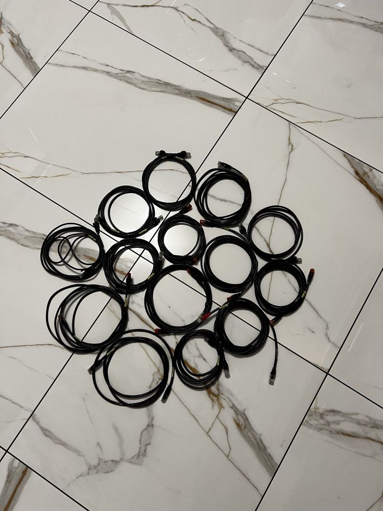 Kable RJ45, 3m, 2m, różne długości