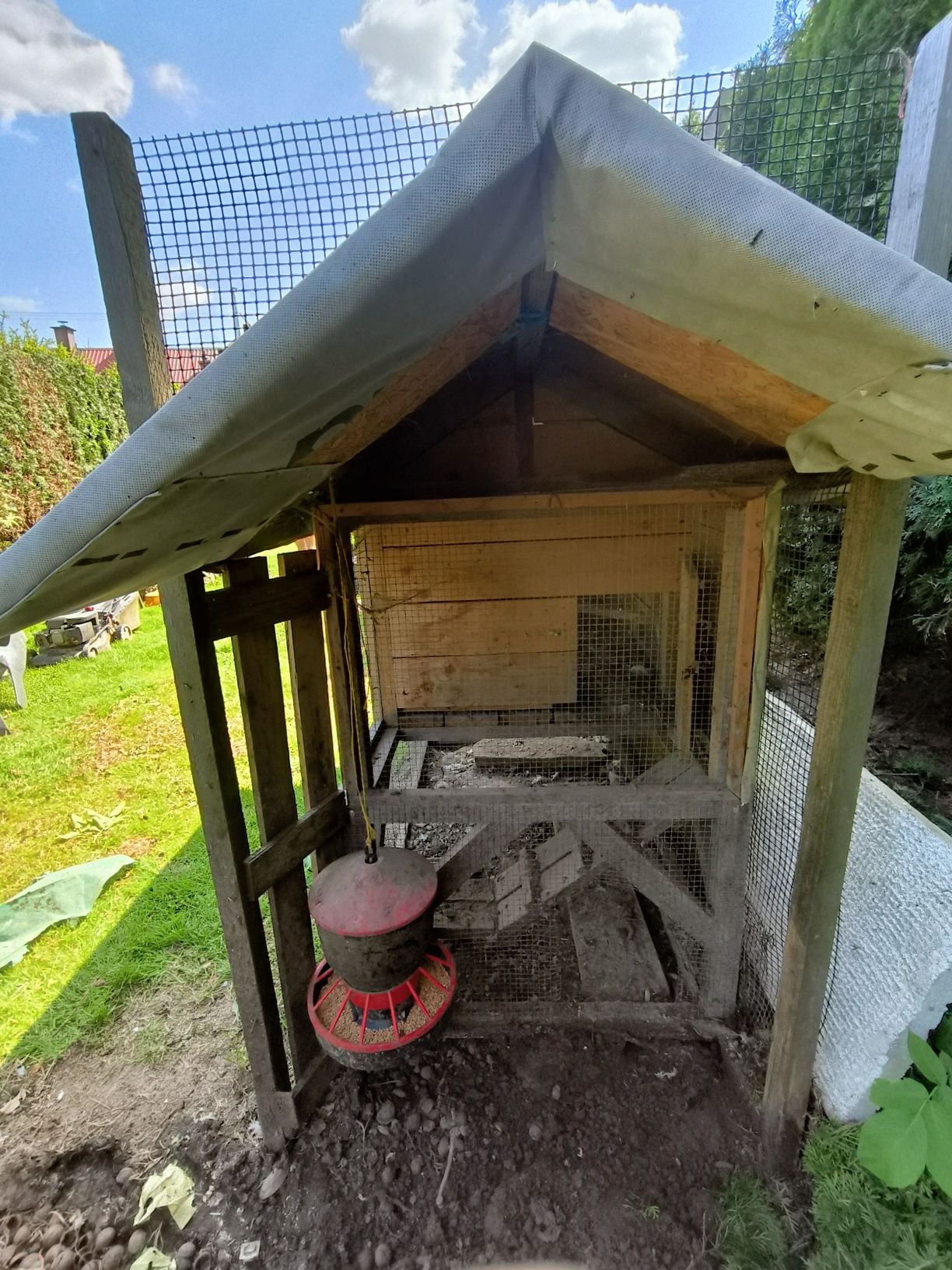 Domek dla kur lub królików