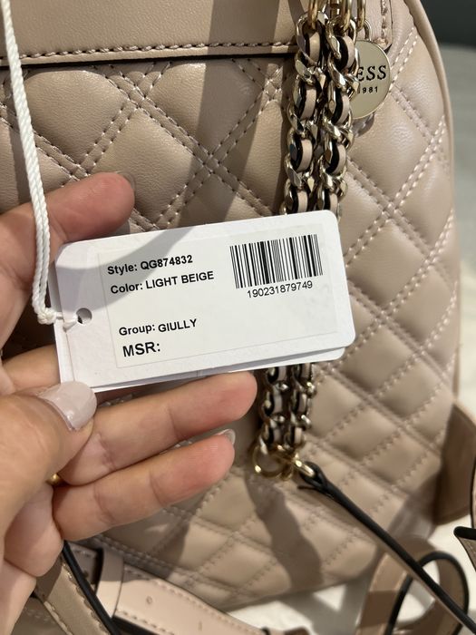 Mochila GUESS nova com etiqueta