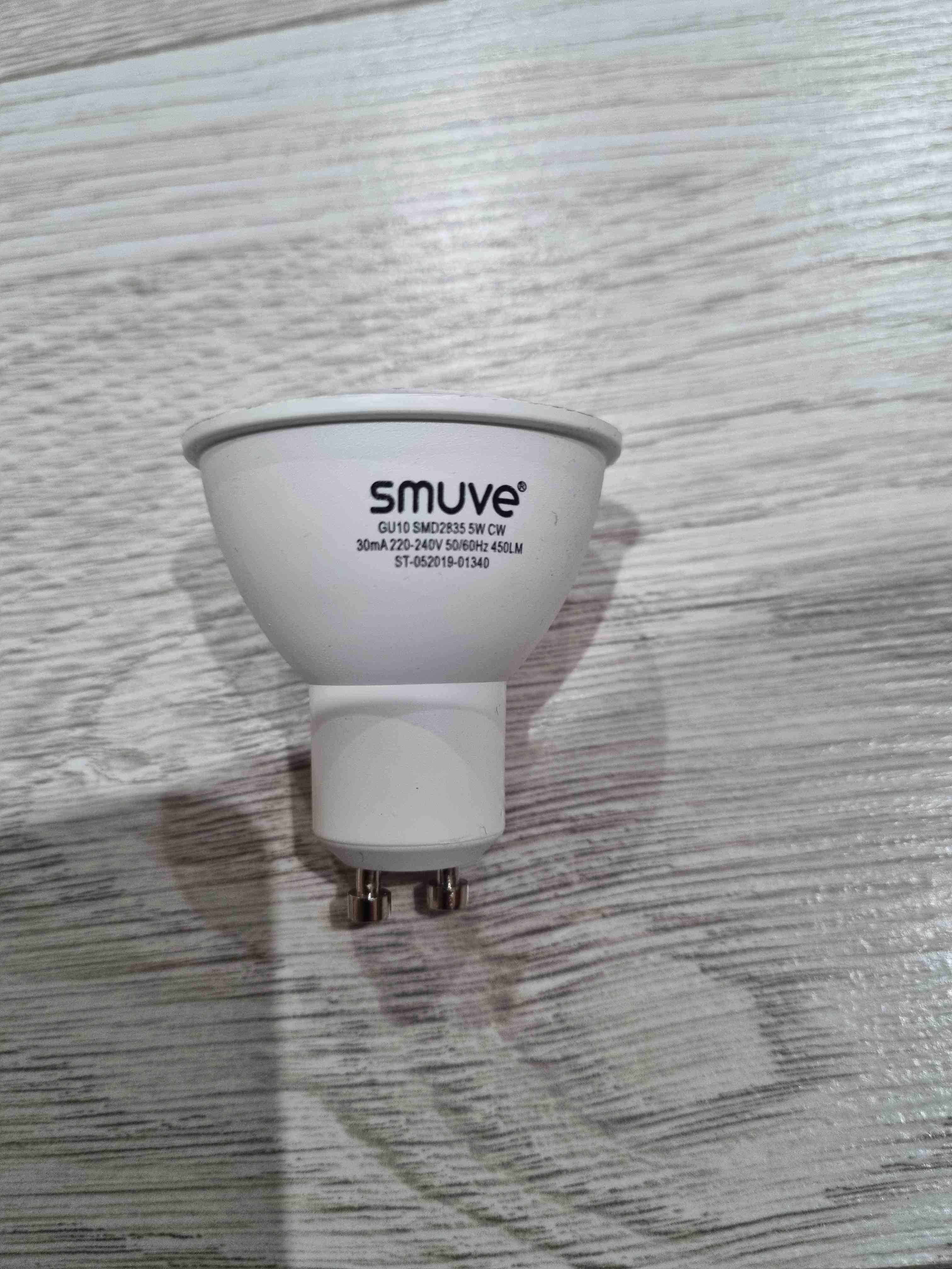 Żarówka LED GU10 5W barwa zimna - dostępne 12szt.