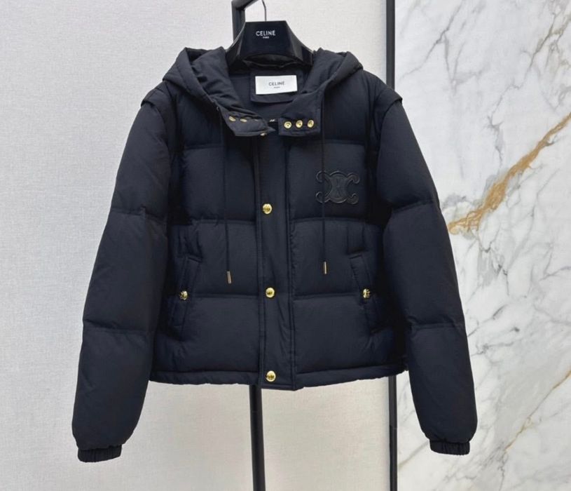 Kurtka Celine Zimowa z odpinanymi rekawami