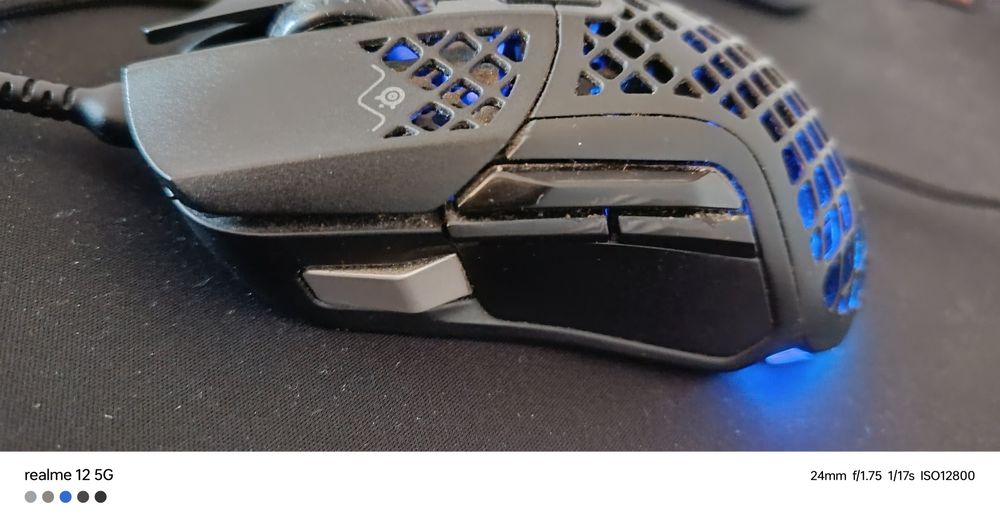 Myszka stellseries areox 5 czarny