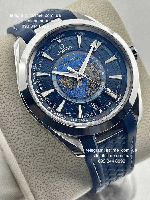 Omega Aqua Terra Worldtimer Топ усі кольори