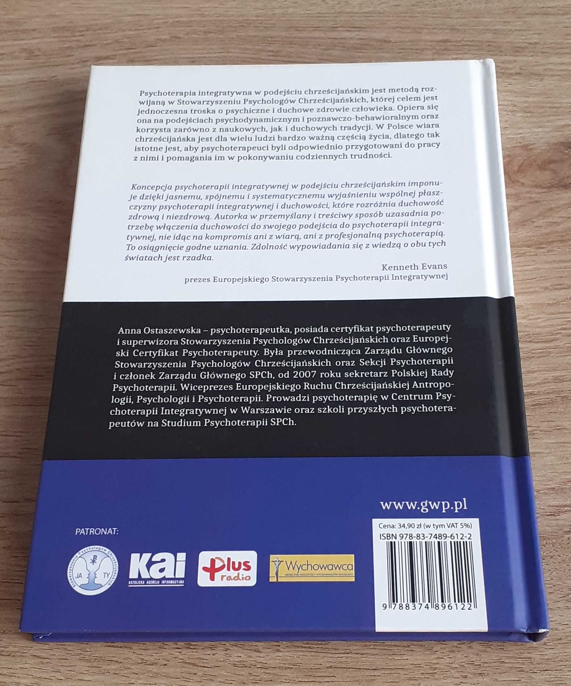 A. Ostaszewska Psychoterapia integratywna w podejściu chrześcijańskim
