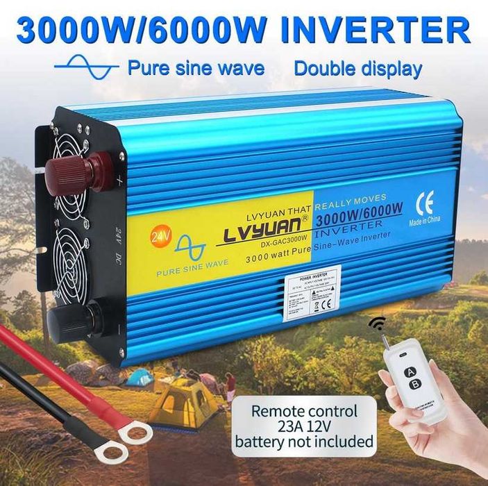Модель: синусоидальный инвертор LVYUAN 3000 вт/6000 вт.