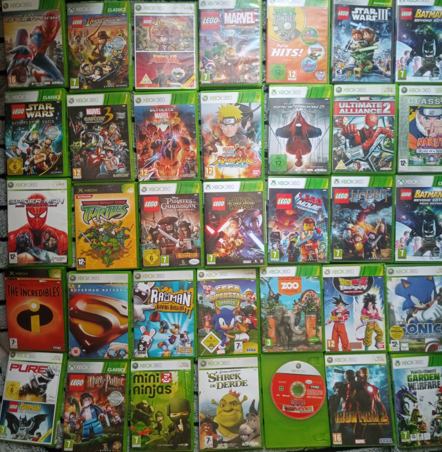 Sprzedam gry na konsole Xbox 360