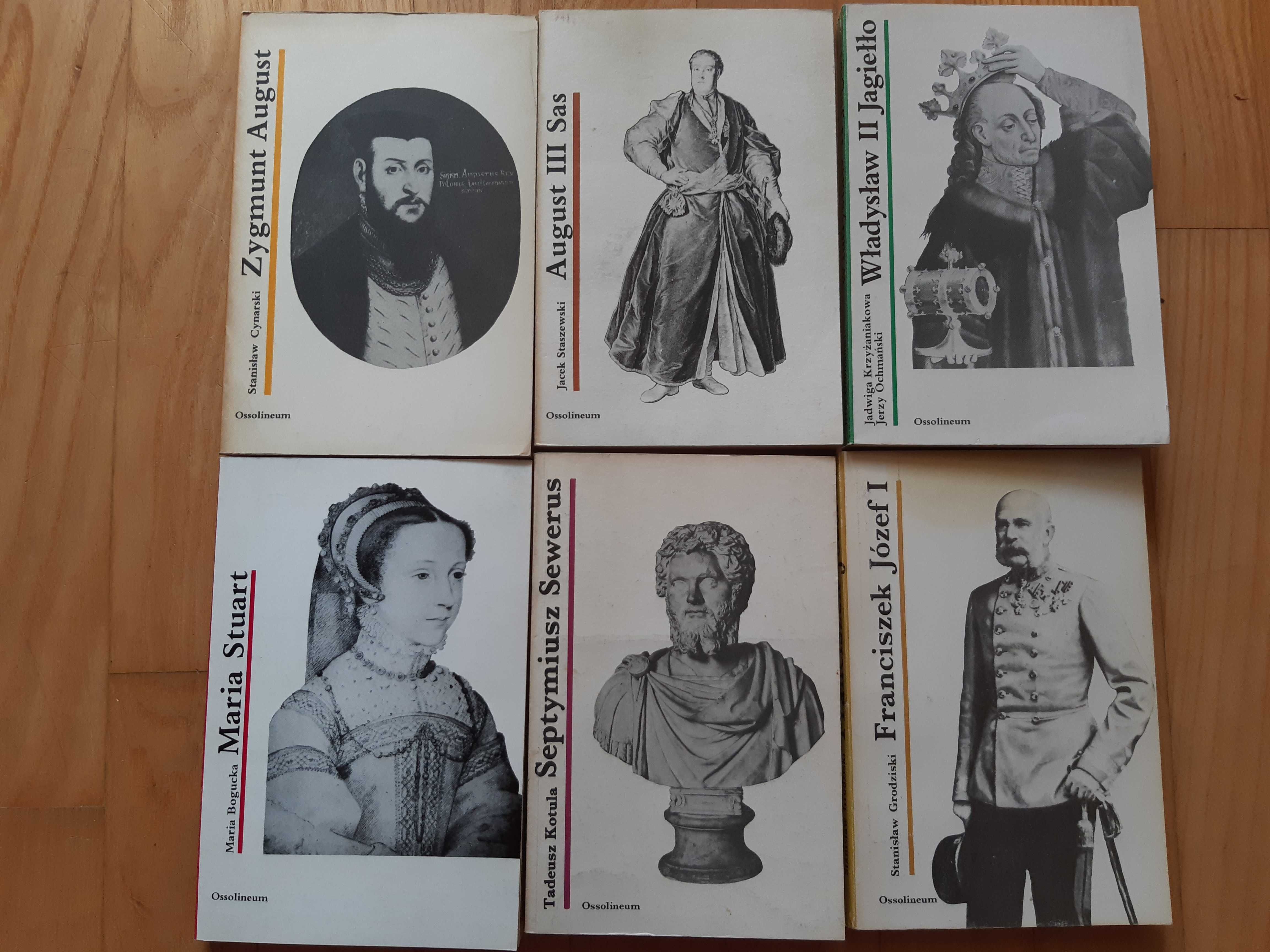 biografie, Fryderyk II, Józef Poniatowski, Robespierre, Walezy, inne