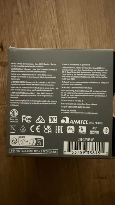 Zegarek smartwach garmin fenix 8 51mm amoled, nowy