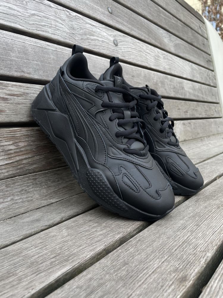 Puma RS-X Efekt RS пума чорні шкіра оригінал 395632 02