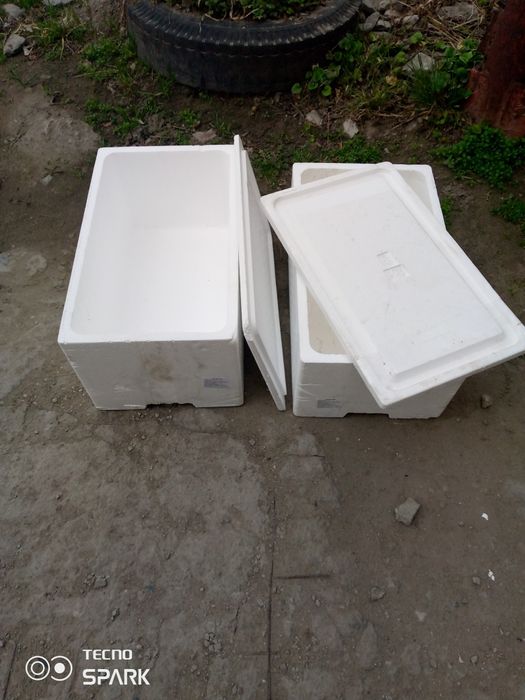 термобокс пенопластовый ящик термоящик для пикника туризма