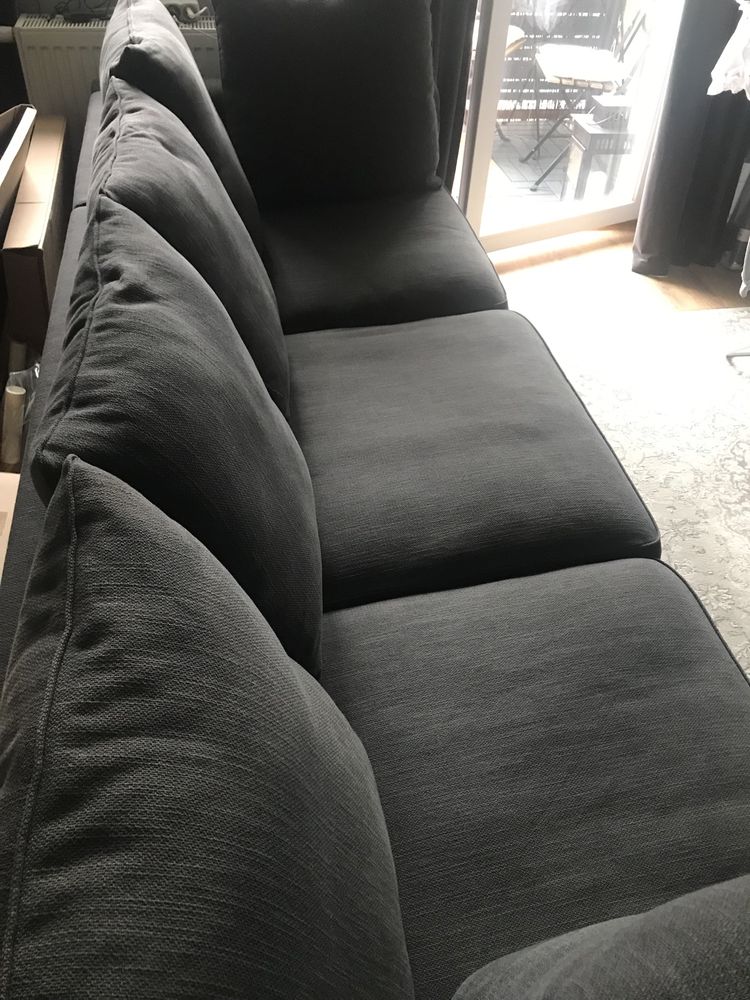DUŻA WYGODNA bardzo miękka sofa rozkładana GRONLID IKEA.