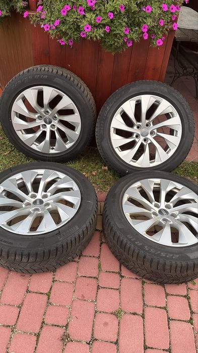 Kola felgi 5x112 audi a3 a4 a5 a6 a7a8 q3 q5 pirelli ori zimowe