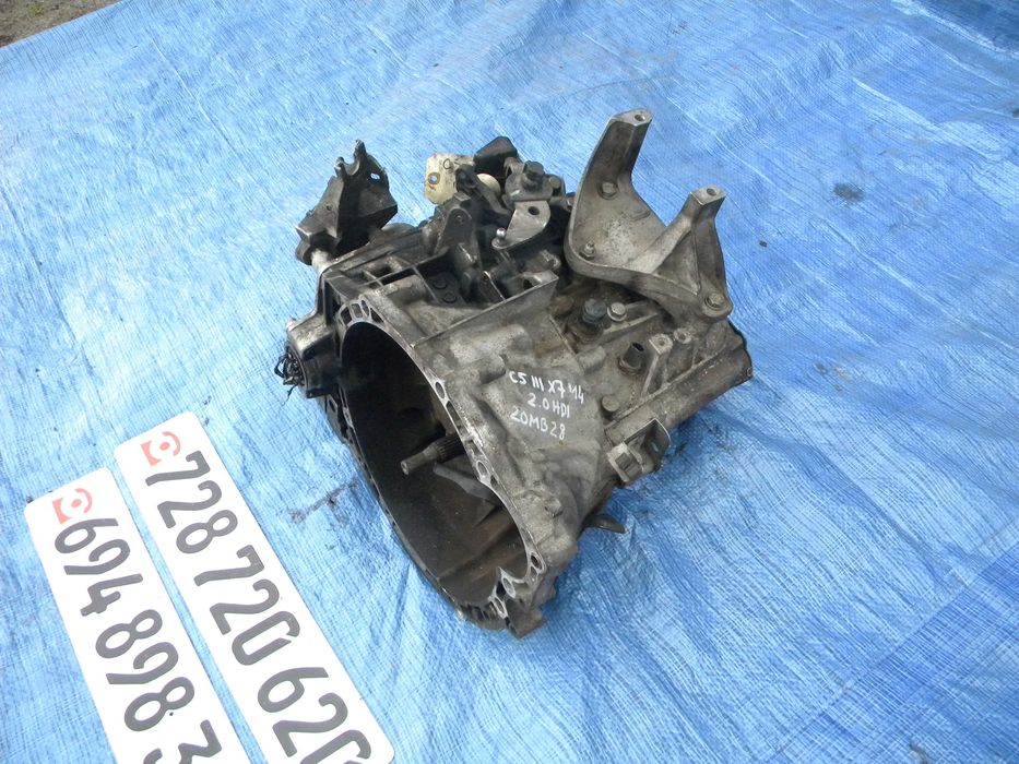 CITROEN C5 III X7 2.0 HDI Skrzynia Biegów 20MB28 Oryginał Opolskie