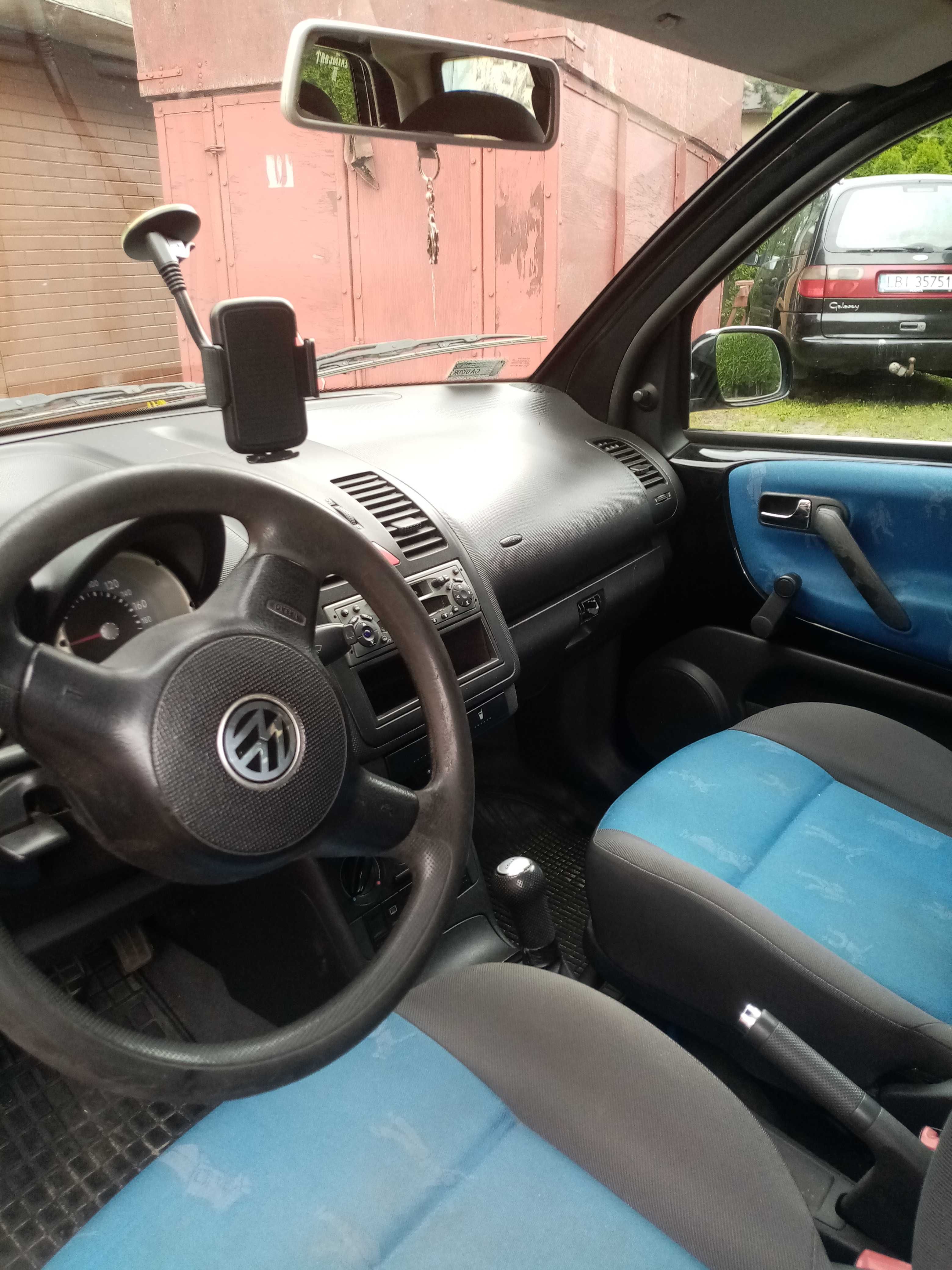 VW Lupo 1.7 SDI 44 kW – 2001, czarny