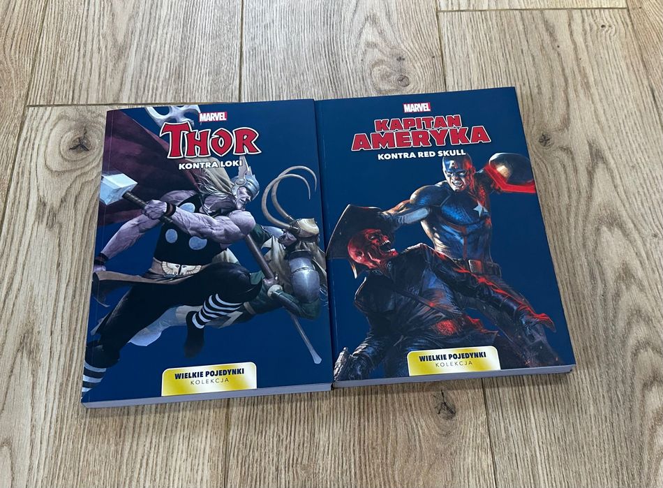 Zestaw komiksów Marvel - Thor, Kapitan Ameryka