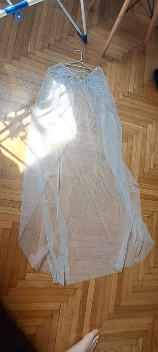 Peleryna Ślubna biała