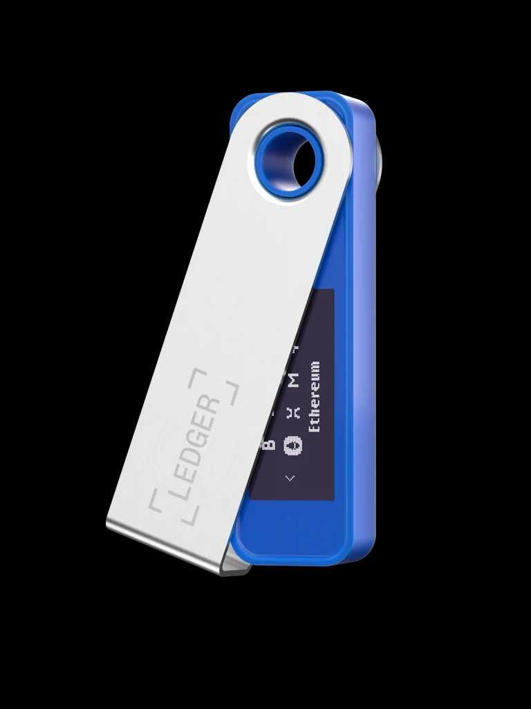 Nowy portfel Ledger Nano S Plus Deepsea Blue BTC