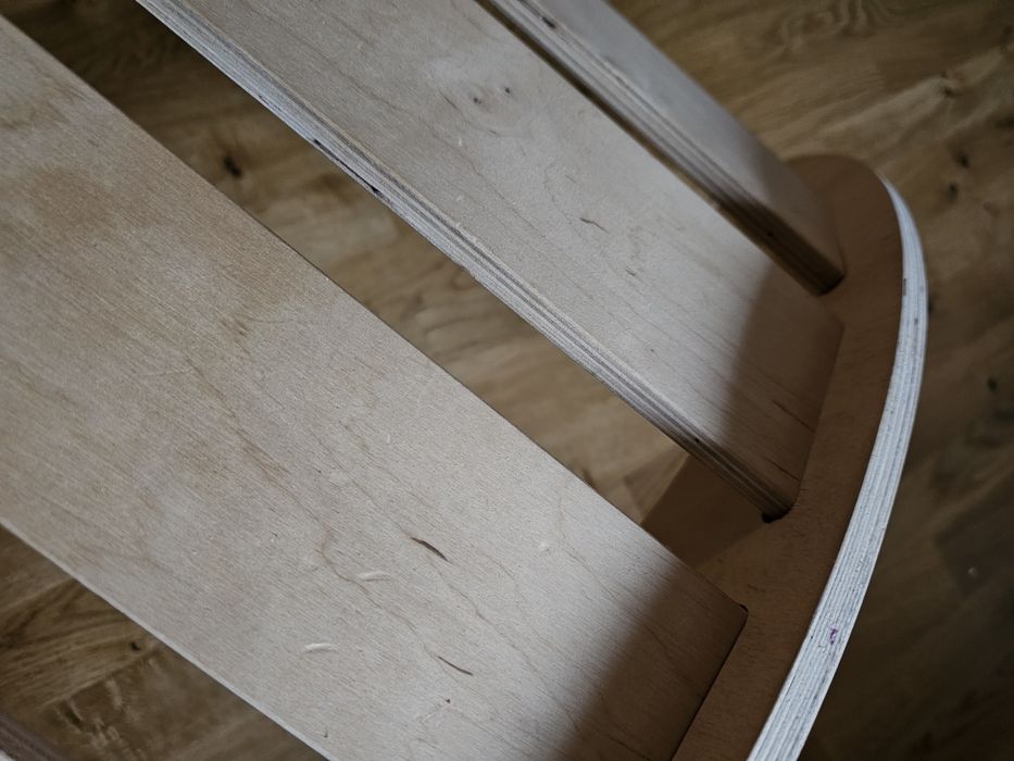 Bujaczek  fotel bujany dla dziecka drabinka 80x40 Montessori