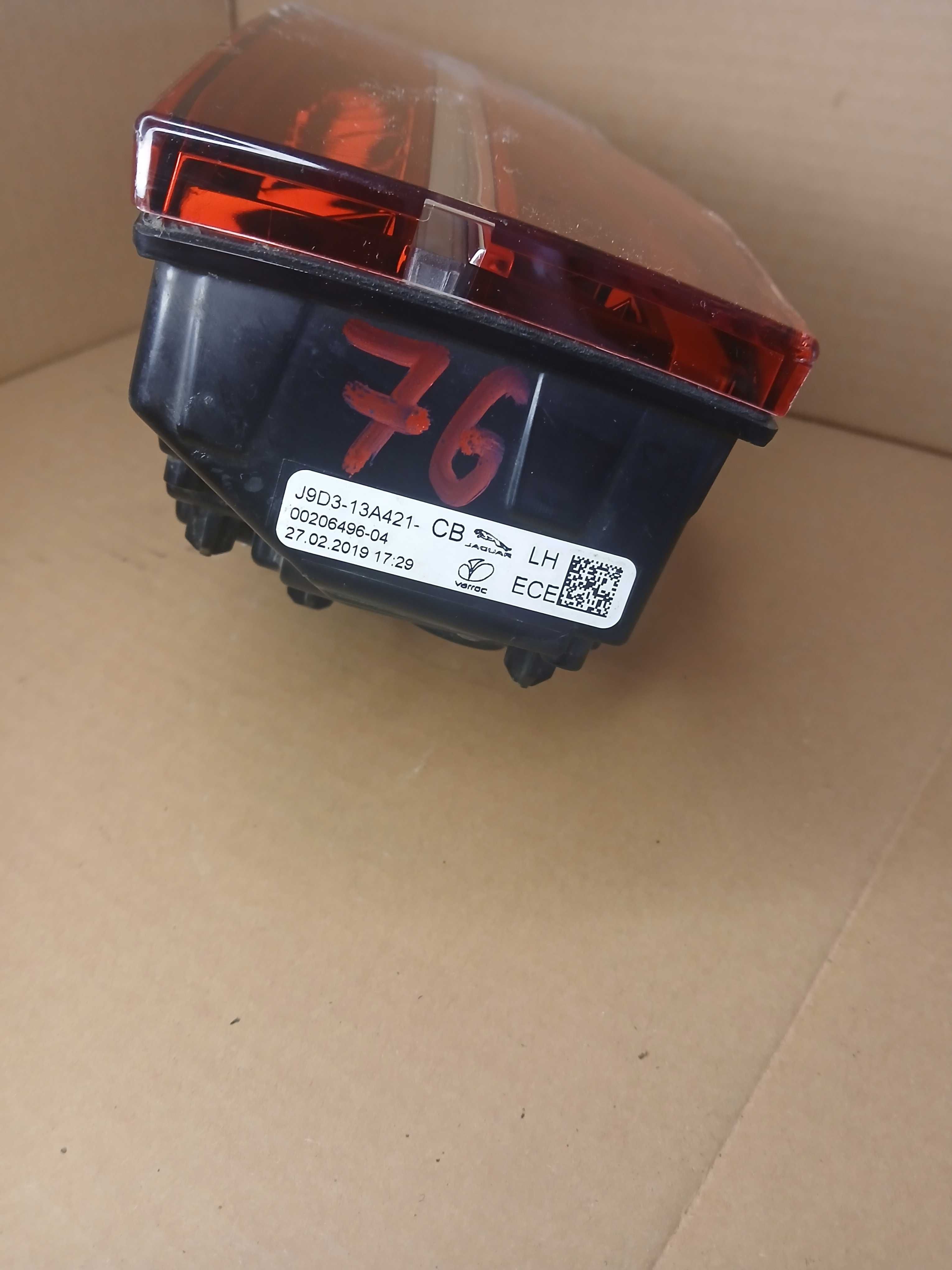 Lampa lewy tył Jaguar I-Pace