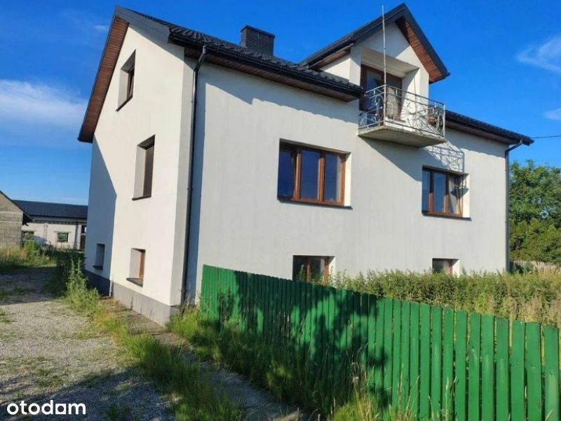 100km od W-wy, Dom z działkami budowlanymi i polem rolnym