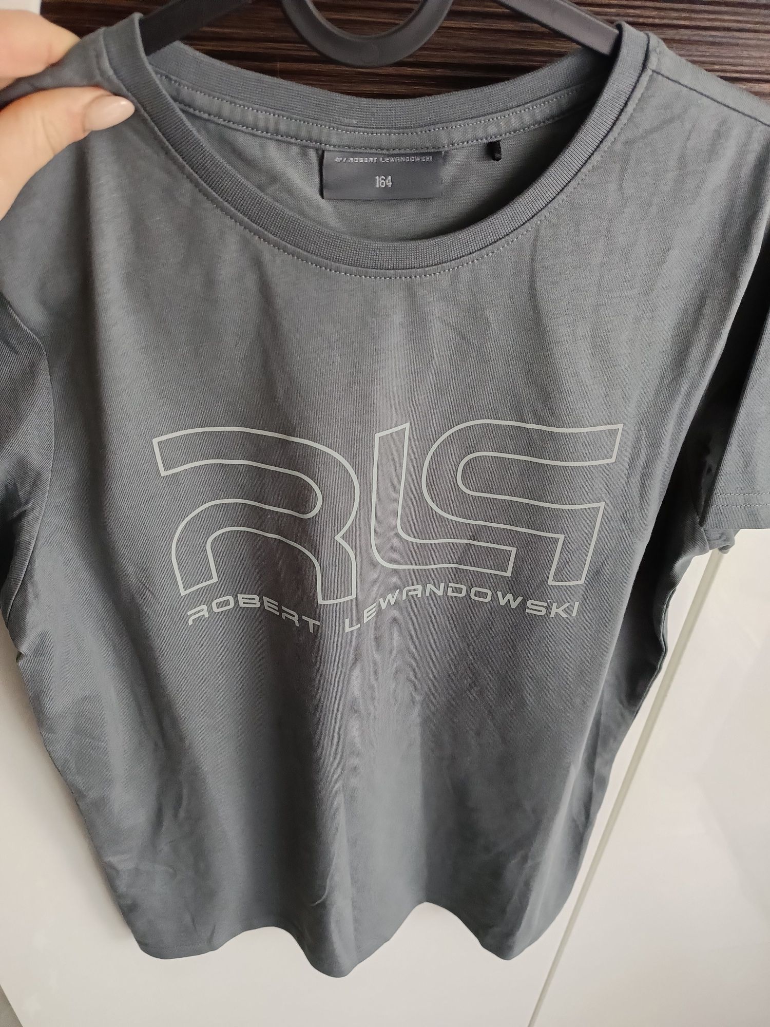 Koszulka t shirt rl9 Lewandowski 4f 164 nowa