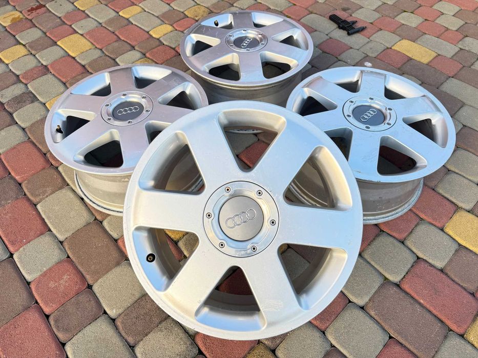 Тітанові діски Luxor 5*100 R17 VW Golf 4-Skoda rapid-faBia-Audi 3