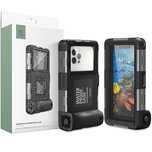 Tech-Protect Ipx8 Universal Diving Waterproof Case Black