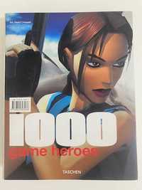 Livro 1000 Game Heroes - NOVO