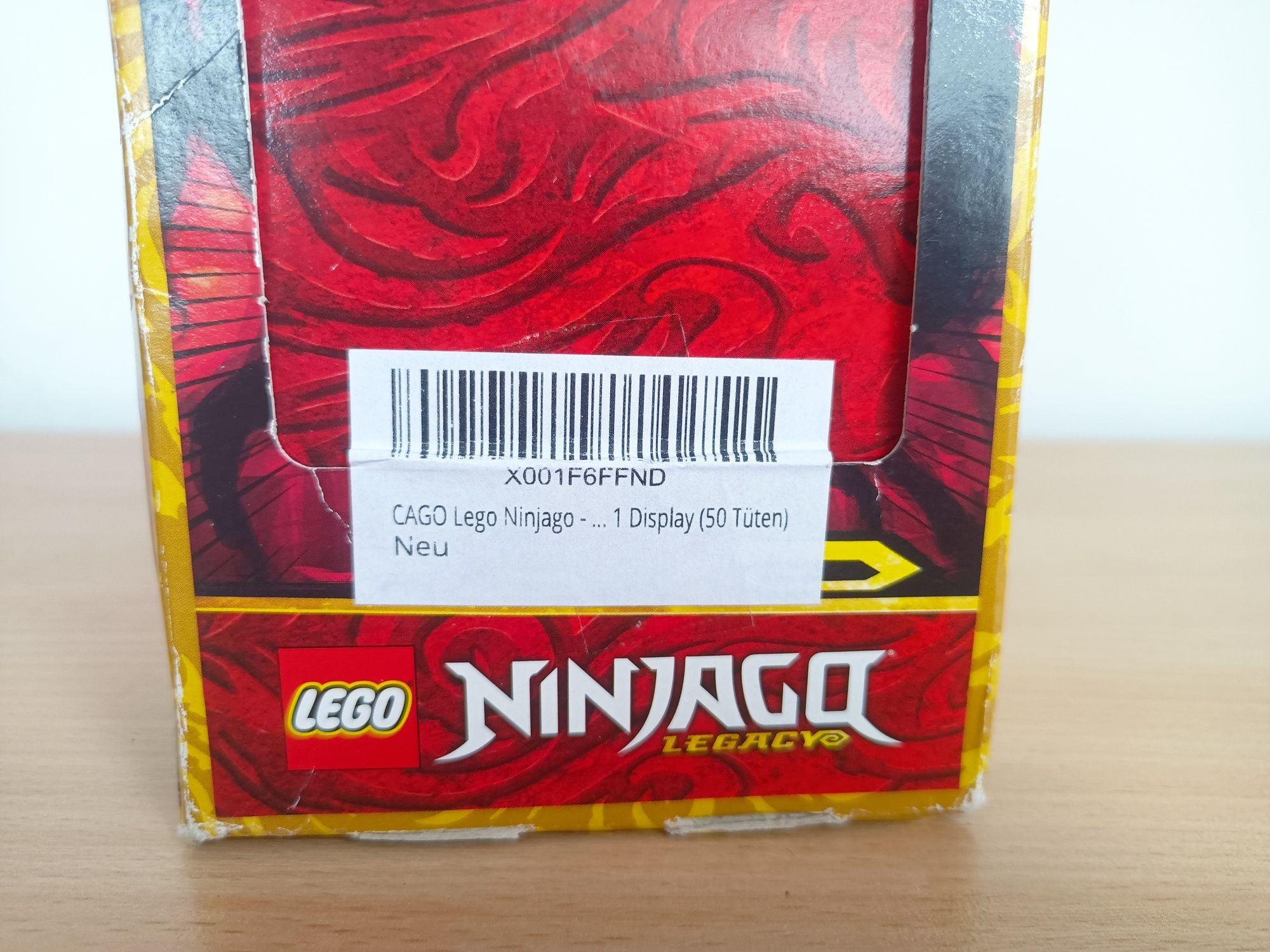 LEGO ninjago legacy 50 saszetek z naklejkami