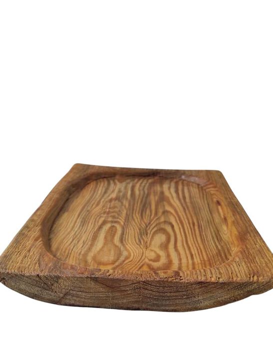 Drewniana podstawka pod świece